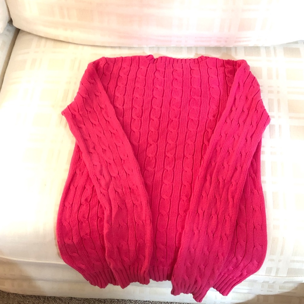 Pink Ralph Lauren Sport Sweater
